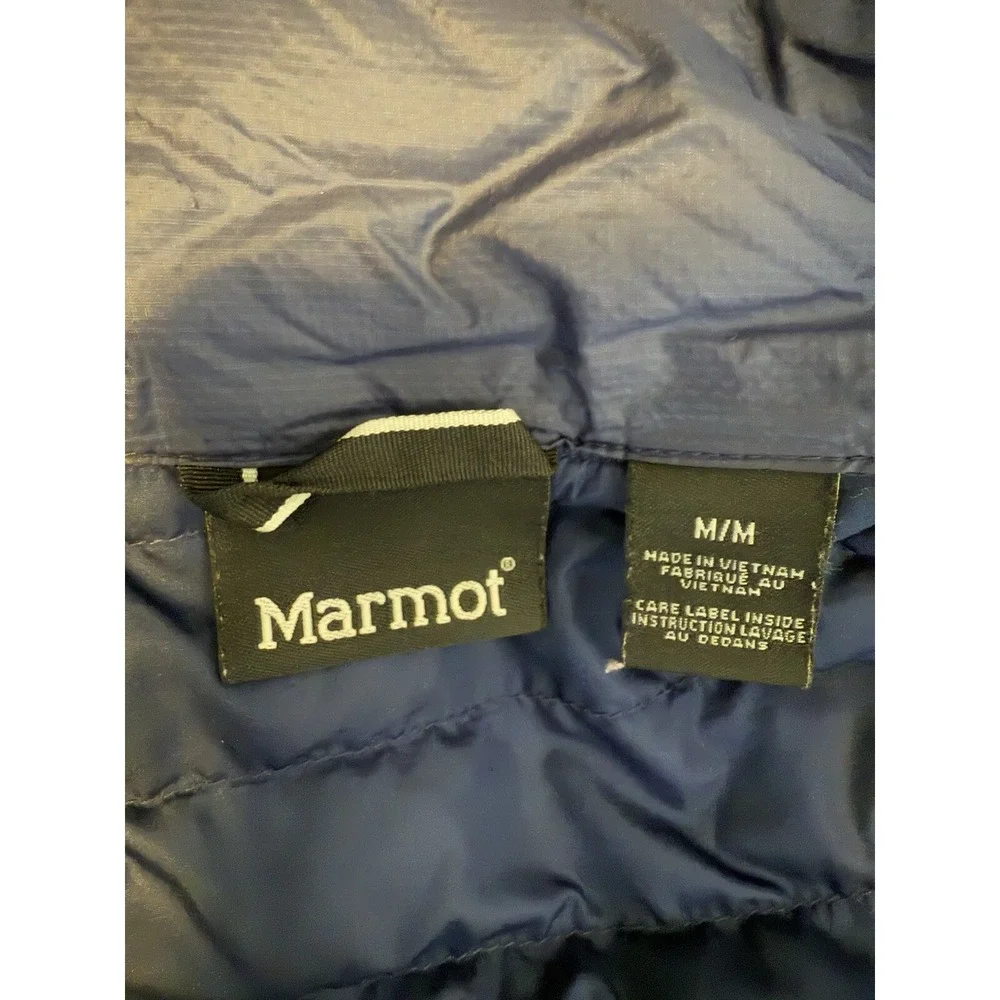 Marmot Solus Puffer Jacket Women's M Bluish Purple Coat‎ Featherless Thinsulate